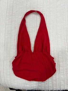 Urban Outfitters Red Halter Tank Top